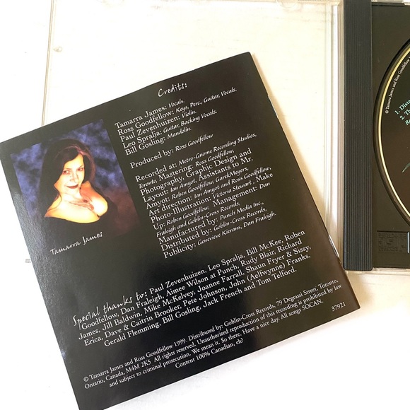 1999 Carpe Noctum Tamarra James Canada Pagan Witch Wiccan Neofolk Rare Music CD - Picture 5 of 9
